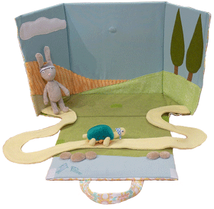 Fables Lievre et tortue 300x294