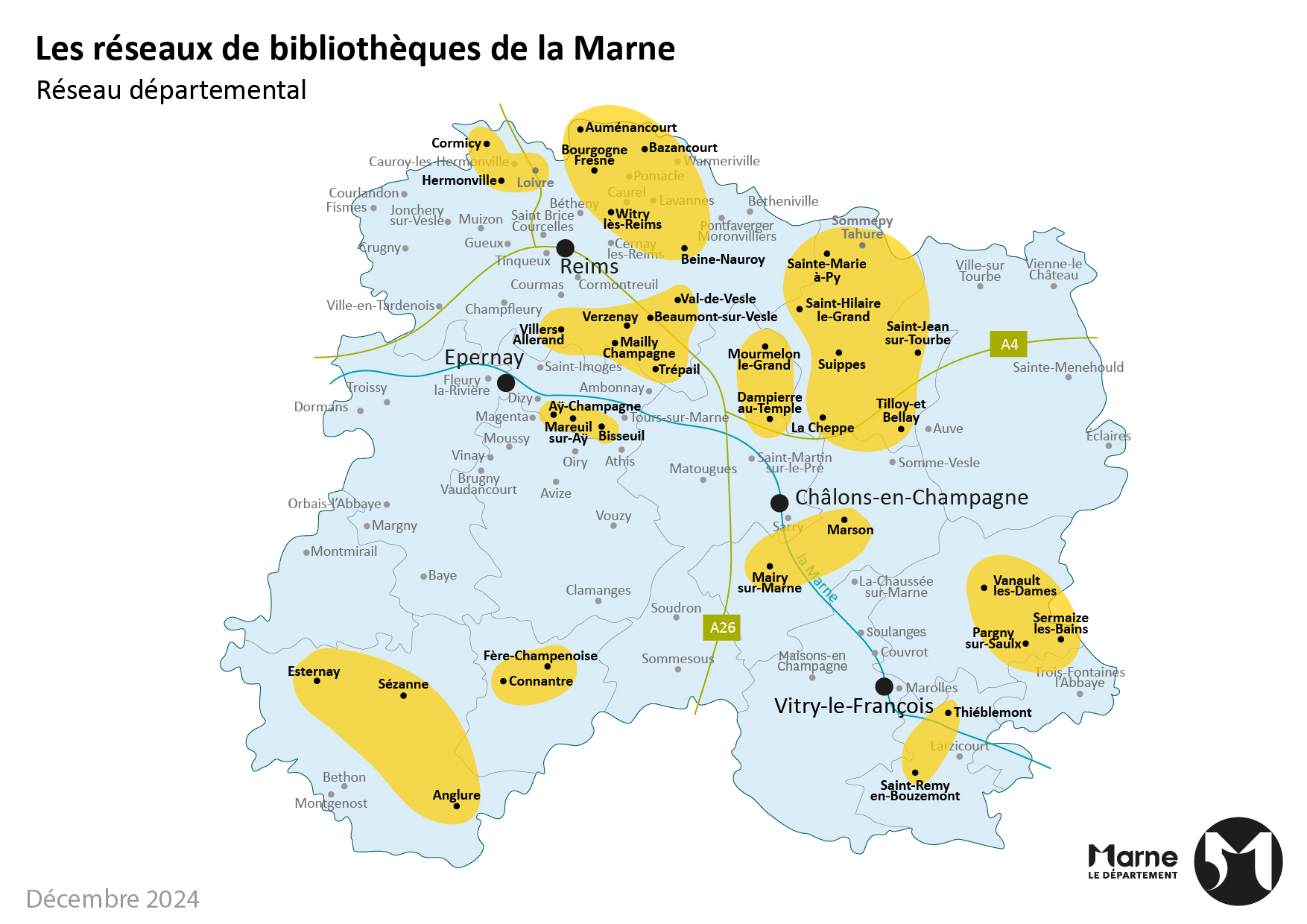 Carte marne RESEAUX